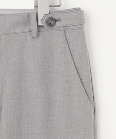 J.PRESS LADIES 【洗える】2way thermoサキソニー テーパード パンツ