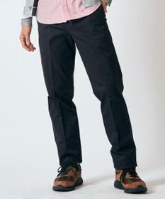 J.PRESS MEN オーガニックコットントリコチンストレッチ スローンパンツ