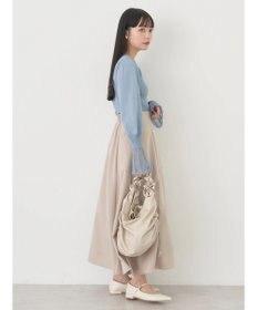 earth music&ecology 袖ポイントニットプルオーバー