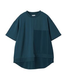 Green Parks 異素材切替ドッキングチュニック