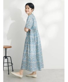CRAFT STANDARD BOUTIQUE インド綿アラベスク柄ワンピース