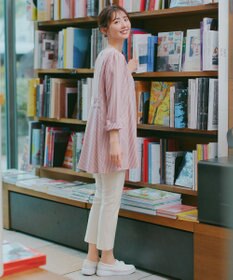 Tiaclasse L 【おのののかさん着用】半袖＆七分袖選べる袖丈バックフレアチュニック