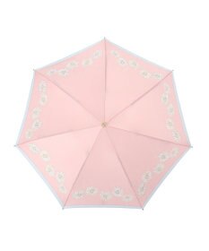 MOONBAT 【雨傘】ランバン　オン　ブルー (LANVIN en Bleu) 花柄 プリント 折りたたみ傘