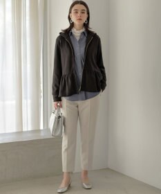 組曲 【WEB限定】フラワーチュールタートルネック カットソー