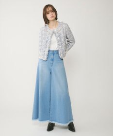 GRACE CONTINENTAL フリンジツイードジャケット