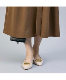 MODE ET JACOMO <MODE ET JACOMO>メタルフラットパンプス