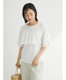 Green Parks ・ＳＵＧＡＲ　ＳＰＯＯＮ　レースフリルプルオーバー