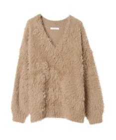 Green Parks フェザーＶネックニットプルオーバー