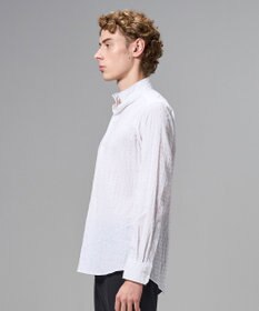 JOSEPH HOMME 新柄【オリジナル素材】ラティスジャガードストレッチ　ウィングカラーシャツ