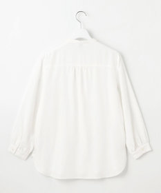 J.PRESS LADIES S 【洗える】アセVisシャドーギンガム シャーリング ブラウス