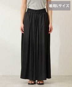 AMERICAN HOLIC (選べる丈２サイズ)接触冷感ギャザースカーチョ【WEB限定カラー有り】