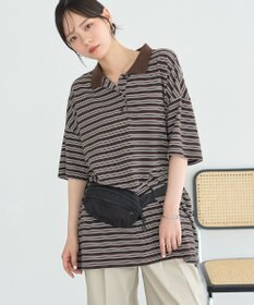 earth music&ecology ラガーポロシャツ