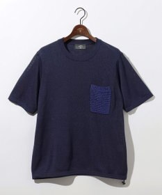 JOSEPH ABBOUD MOUNTAIN 【エコ素材・軽量・通気性・速乾性】ペーパーヤーンニット Ｔシャツ