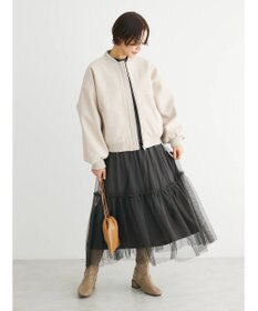 Green Parks ・ＥＬＥＮＣＡＲＥ　ＤＵＥ　ウールライクブルゾン