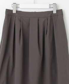 J.PRESS LADIES 【洗える】SOLO ECOタフタ タック スカート