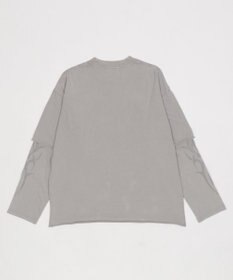 WEGO ブリーチレイヤードグラフィックT（LS）