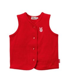 MIKI HOUSE HOT BISCUITS 【70-110cm】 接結天竺素材 ベスト