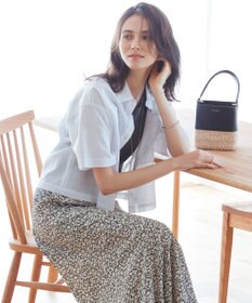 23区 VIOLAd'ORO MIRO スクエアバスケット バッグ