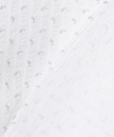 JOSEPH ABBOUD 【UVカット】オーガニックコットンプリッセ 七分袖シャツ