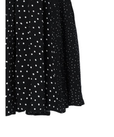 AMERICAN HOLIC 切替ドットフレアスカート