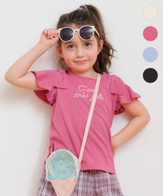 ANY KIDS パール リボン Tシャツ