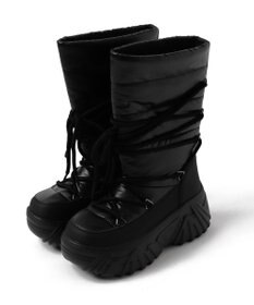 WEGO レースアップパテッドブーツ