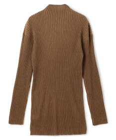 uncrave シアーストライプニット タートルトップス