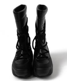 WEGO レースアップパテッドブーツ