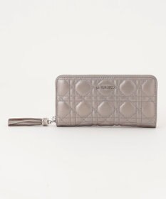 LA BAGAGERIE シープキルティング　ラウンドウォレット