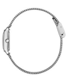 CITIZEN 【光発電エコ・ドライブ】ハンサムなスクエアケース 替えバンド付き シルバー ブルー