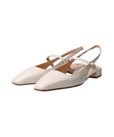 INTER-CHAUSSURES 【FABIO RUSCONI】スクエアトウワンストラップバックバンド