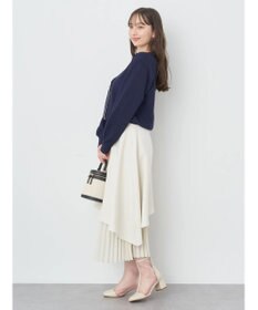 earth music&ecology ちびスカラップカーディガン