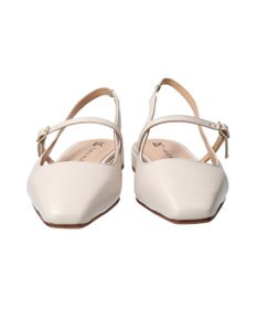 INTER-CHAUSSURES 【FABIO RUSCONI】スクエアトウワンストラップバックバンド