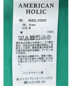 AMERICAN HOLIC ラウンド切り替えカットプルオーバー