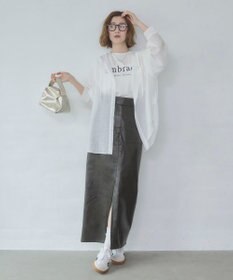 WEGO 【2026年春夏新作】シアーフードシャツ