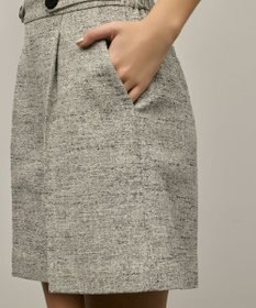 GRACE CONTINENTAL ツイードタックショートパンツ