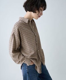 ANY L フランネルチェックシャツ