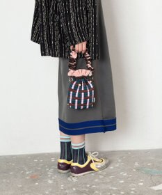 TRICOTE ピクセルポーチバッグ