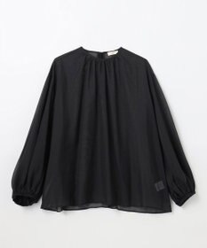 NAVE 【Nave】ブライトシアーボイル ギャザーブラウス