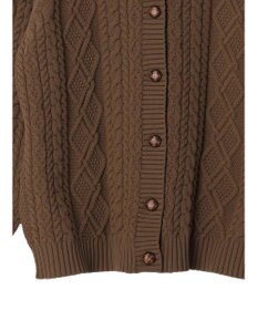 CRAFT STANDARD BOUTIQUE リサイクルポリエステルケーブルカーディガン