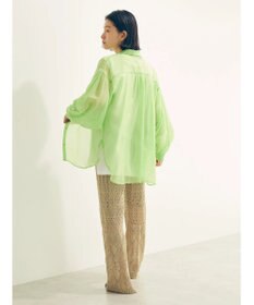 AMERICAN HOLIC 透かし編みニットパンツ