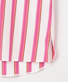 自由区 L 【洗える】SOMELOSシャーティング シャツブラウス