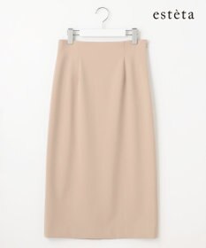 23区 L 【エステータ】コットンダブルクロス スカート