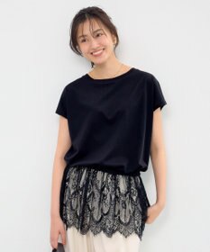 Green Parks レースドッキングフレンチプルオーバー