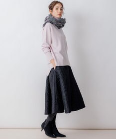 組曲 【8色展開・WEB限定】ウールカシミヤミックス ハイネック ニット