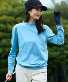 23区GOLF 【WOMEN/EC限定】【吸水速乾/UVケア】シンプル モックネック