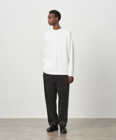 ATON 12/- AIR SPINNING | モックネックプルオーバー - UNISEX