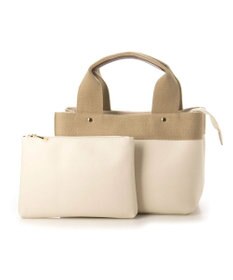 UNBILLION 【訳あり商品】カシュカシュ cache cache / テープディテール2wayパーテーショントート