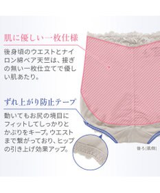 BRADELIS New York 【BRADELIS NewYork peace】おしりPラインラッピングショーツ24 深め お腹スッキリ 美尻メイク 補正下着 DB224201