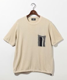 JOSEPH ABBOUD MOUNTAIN 【エコ素材・軽量・通気性・速乾性】ペーパーヤーンニット Ｔシャツ